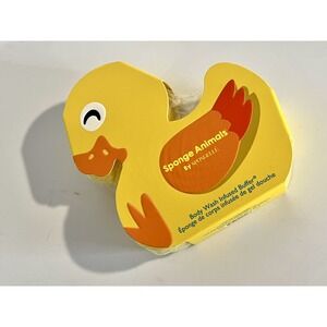 Spongelle Body Wash Infused Animals Sponge Duck Child Size 2.5oz Sealed NEW